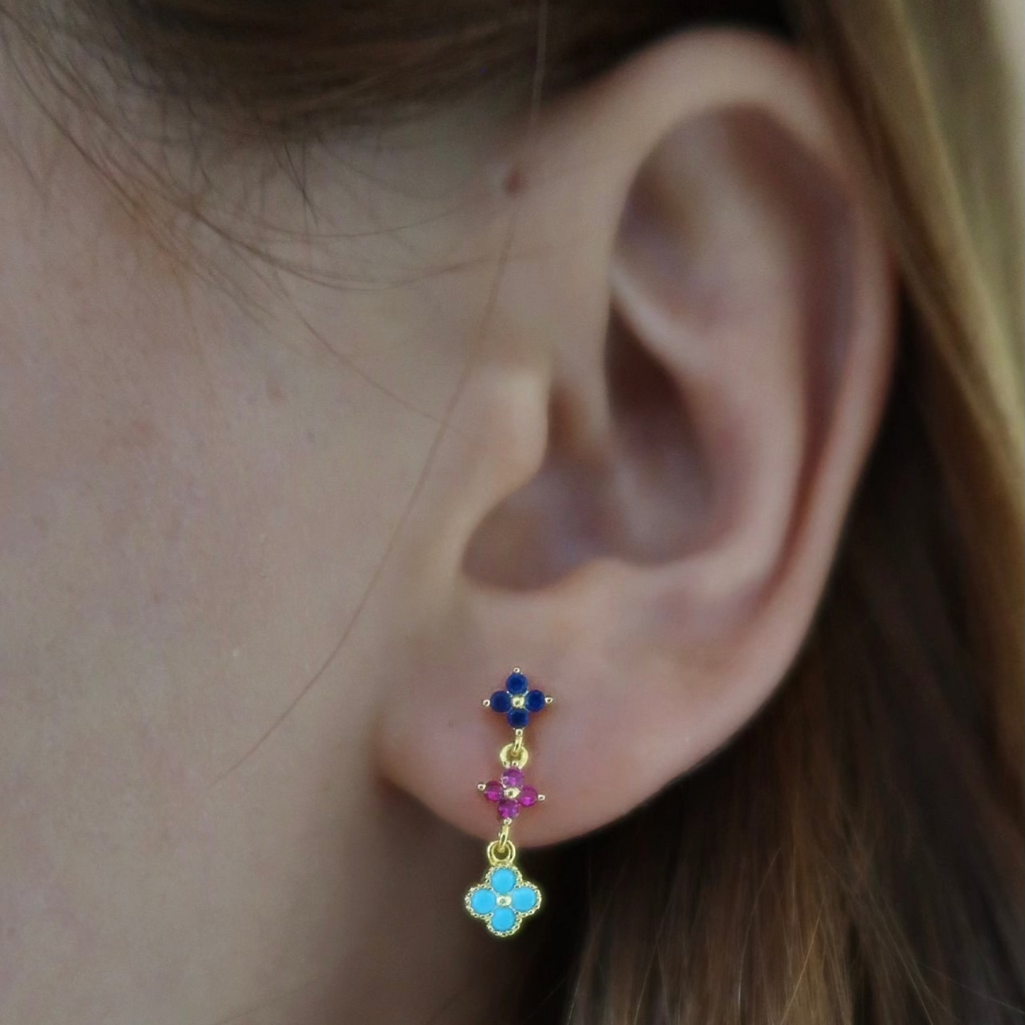 Iris Earrings