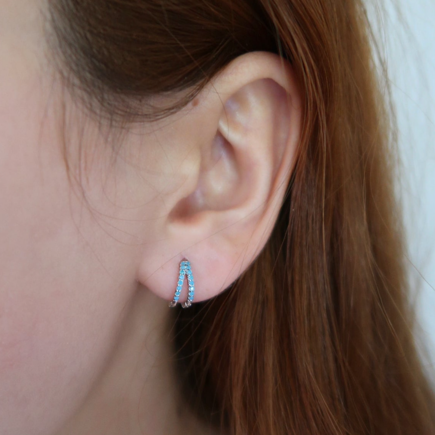 Larimar Earrings